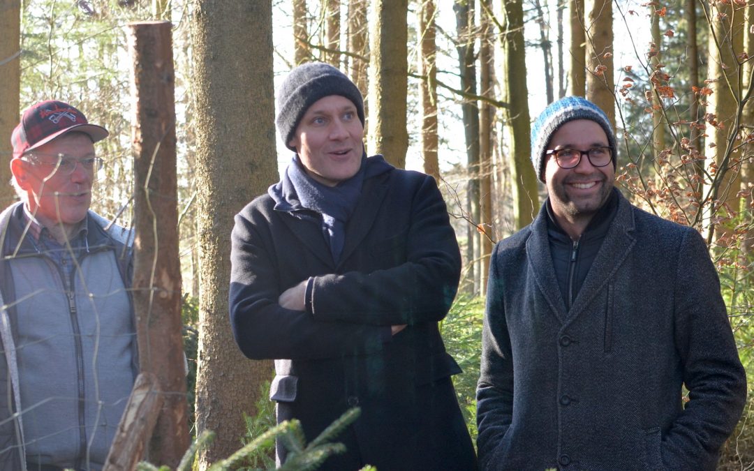 Landtags-Grüne treffen Waldbesitzer im Kammeltal