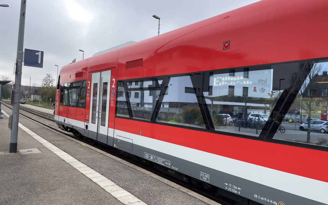Deutlich mehr Fahrgäste nutzen die Mittelschwabenbahn